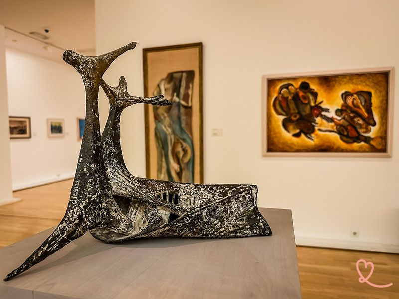 bezoek museum voor schone kunsten