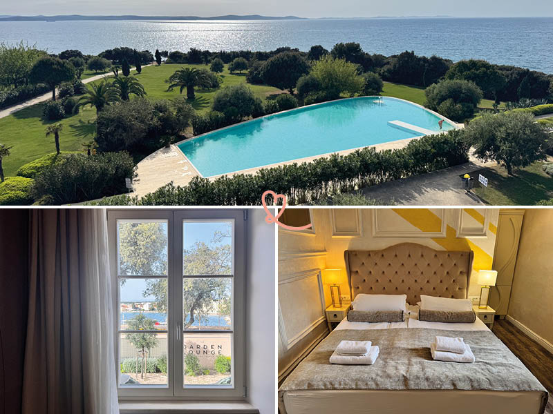 onde dormir zadar melhores hotéis comentários